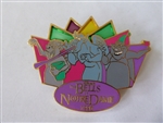 Disney Trading  Pin 14888 M&P - Victor, Hugo & Laverne Gargoyles - The Bells of Notre Dame 1996 - History of Art 2002