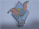 Disney Trading Pins 159957     Pink a la Mode - Dumbo the Flying Elephant - Disney 100 Diamond