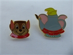 Disney Trading Pin 160384     Loungefly - Timothy & Dumbo Set - Character Tea - Mystery - Dumbo