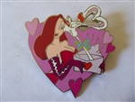 Disney Trading Pin 36616 Disney Auctions - Valentine Duos 2005 (Roger Rabbit and Jessica) Artist Proof