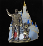 Disney Trading Pins 43610 WDW - Partners/Cinderella Castle (Jumbo/3D)