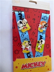 Disney Trading Pin Mickey Expressions 4 Pin Lanyard Set