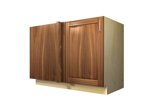 1 door blind corner base cabinet (LEFT side hinged with integrated filler)