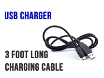 USB Charger - 3 feet - Charging cable for iStick
