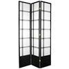 7 ft. Tall Double Cross Shoji Screen Room Divider (more panels & finishes)