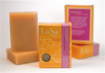 citrus natural handmade organic soap