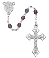 6MM  Amethyst Bead Rosary