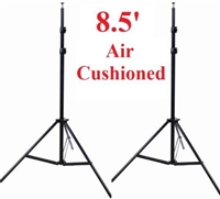 Pro 2 x 8.5' Air Cushioned Heavy duty Light Lighting Stands WARRANTY