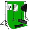 Photo Softbox 2000 W Video Continuous softbox lighting kit chroma key green set