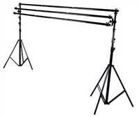 New Triple Cross Bar Background 7ft Support Backdrop Stand Kit for Video photography portrait