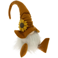 Gerome Sunflower Hat Gnome