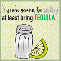 Bring Tequila Cocktail Napkin
