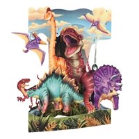 Land of the Dinosaurs Display Card