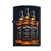 Zippo Lighter - Jack Daniels Bottles Black Matte - 853254