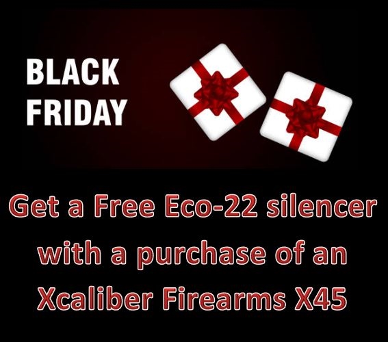 BLACK FRIDAY SPECIAL!!! Silencer: X45 with FREE Eco-22