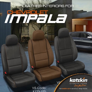 Chevrolet Impala Katzkin Leather Seat Upholstery Kit