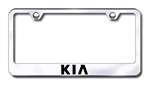 Kia Premium Chrome License Plate Frame