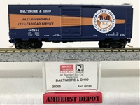 20266 Micro Trains Baltimore & Ohio Box Car