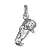 Manatee Charm Sterling silver