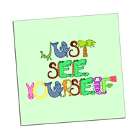 Fun fridge magnets "Just See Yourself"