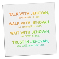 Encouraging fridge magnets for Jehovah's Witnesses