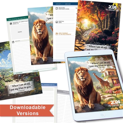 Print-at-home or interactive notebooks for Jehovah's Witness