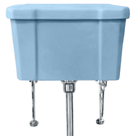 Art Deco Blue Cistern