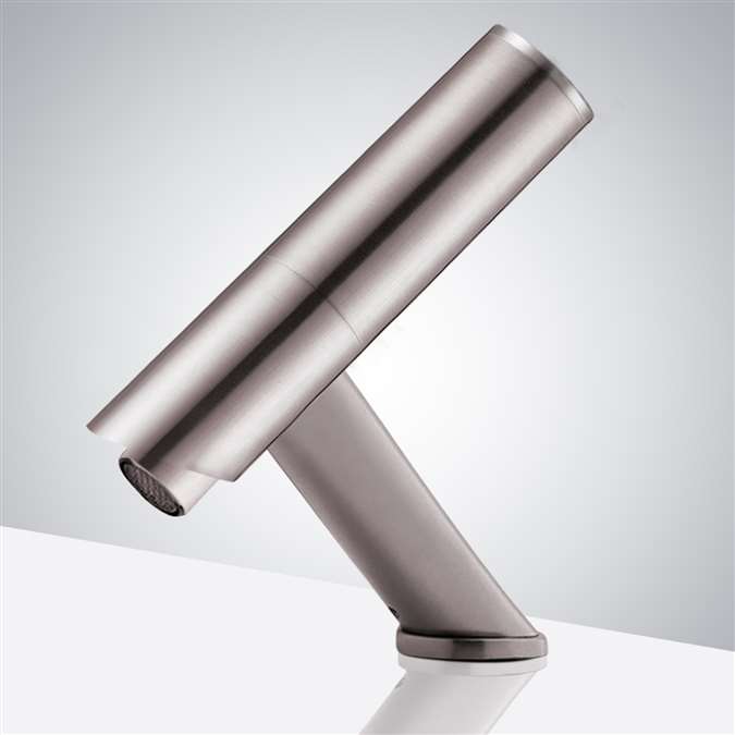 Bathroom Hands Free Automatic Commercial Electronic Brushed Nickel Sensor faucet Sale