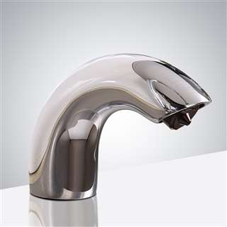 Lenox Commercial Bathroom Sink Deck Mount Motion Sensor Foam Soap Dispenser