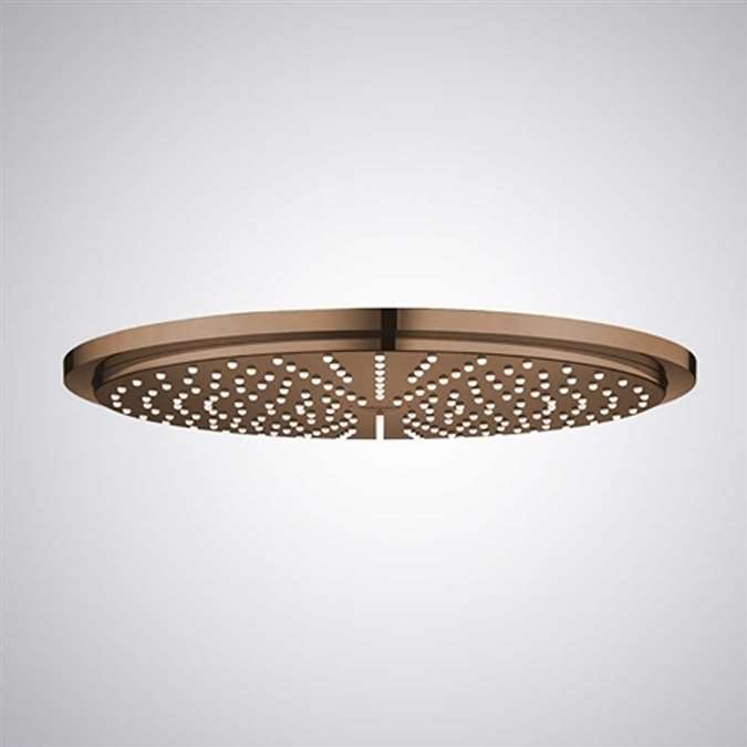For Luxury Suite BathSelect 12" Light Oil Rubbed Bronze Round Color Changing LED Rain Shower Head
