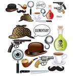 Whether you're decorating for a murder mystery party or want to look like Sherlock Holmes in your new profile picture, our Sherlock Holmes Photo Fun Signs will do the trick. Just hold the prop up and have someone take your picture! 12 signs per package.