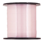Pastel Pink Curling Ribbon is a 500 yard spool of 3/16 inch crimped ribbon. Perfect for baby shower gifts and balloon centerpieces. One spool per package