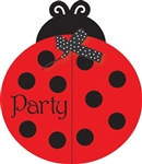 Ladybug Invitations (8/pkg)