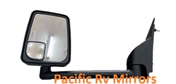 714559 Velvac RV Mirror Chevy G3500/Express/GMC Savana 1997 & Newer 14.5 Black PS