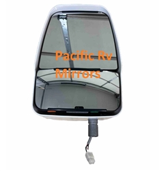 714589 Driver Side Deluxe Mirror Head  - White Electric