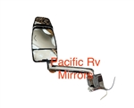 715383-4 Velvac RV Mirror Model 2030 w/ Triple Glass Head, Signal Mirror Option
