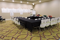 Meeting Room Kit with Agendas & ML Kishigo Vests w/Titles