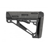AR-15 / M16: OverMolded Collapsible Buttstock (Fits Mil-Spec Buffer Tube) - Ghillie Green