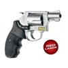 Hogue Smith & Wesson Laser Enhanced Grip J Frame, Round Butt, Rubber Monogrip, Black