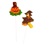 Witch and Pumpkin Pops Chocolate Mold