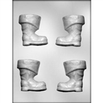 3" Santa Boot 3D Mold