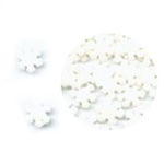 White Snowflake Edible Confetti