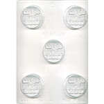 Class of 2017 Sandwich Cookie Chocolate Mold