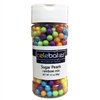 Rainbow Sugar Pearls 3.5 Ounce cupcake birthday cake