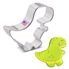 3-1/2" Baby T-Rex Shaped Cookie Cutter 8529A dinosaur baby shower