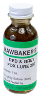 Hawbaker's Red & Grey Fox Lure 200