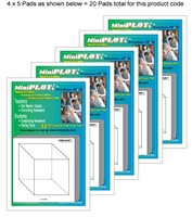 Cubic-PLOT Multipack: 20 Pads