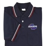 Smitty GHSA Navy Blue Embroidered Short Sleeve Umpire Shirt