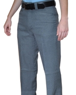WOMEN'S Flat Front Combo Pants Available in Heather Grey Only