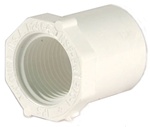 Schedule 40 PVC Reducer Bushing 3/4" Spg x 1/2" FPT